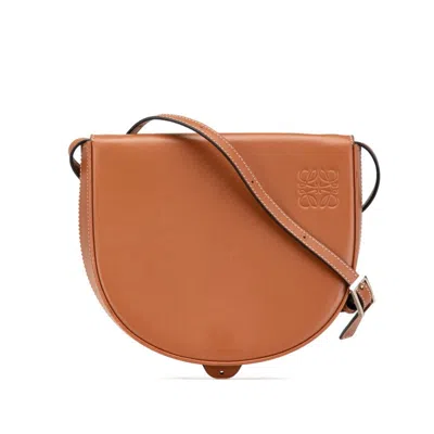 Pre-owned Loewe Brown Leather Shoulder Bag ()