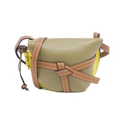 Pre-owned Loewe Brown Leather Shoulder Bag ()