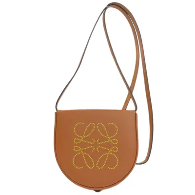 Pre-owned Loewe Brown Leather Shoulder Bag ()