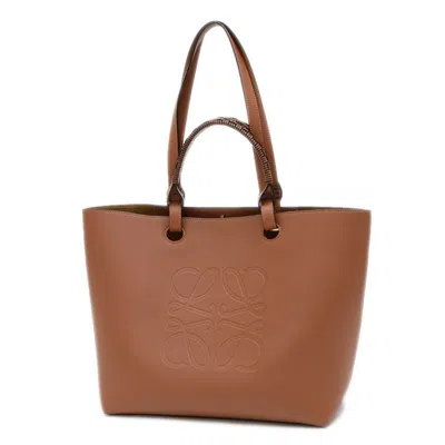 Pre-owned Loewe Brown Leather Tote Bag ()