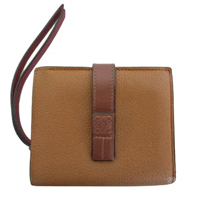 Pre-owned Loewe Brown Leather Wallet (bi-fold) ()