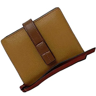 Pre-owned Loewe Brown Leather Wallet (bi-fold) ()
