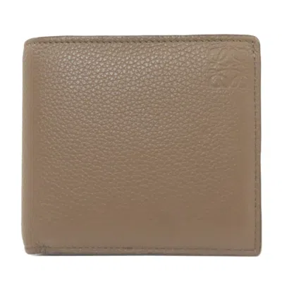 Pre-owned Loewe Brown Leather Wallet (bi-fold) ()
