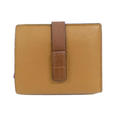 Pre-owned Loewe Brown Leather Wallet (bi-fold) ()