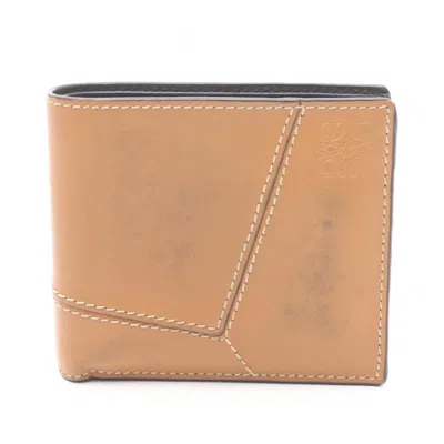 Pre-owned Loewe Brown Leather Wallet (bi-fold) ()