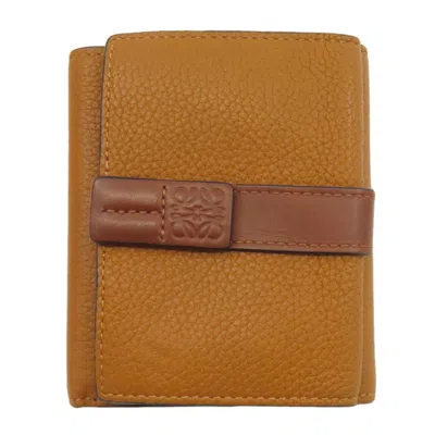Pre-owned Loewe Brown Leather Wallet (bi-fold) ()