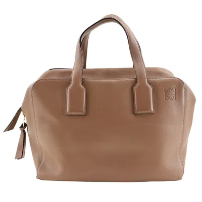Pre-owned Loewe Brown Leather Weekend Bag ()