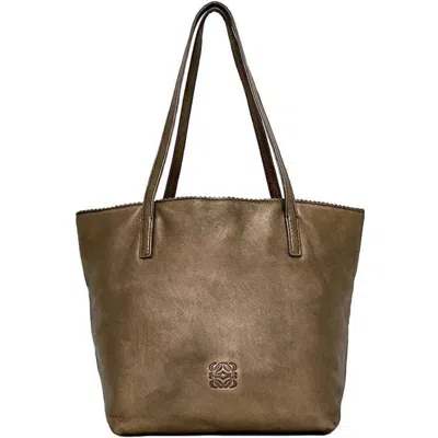 Pre-owned Loewe Brown Nappa Leather Leather Tote Bag ()