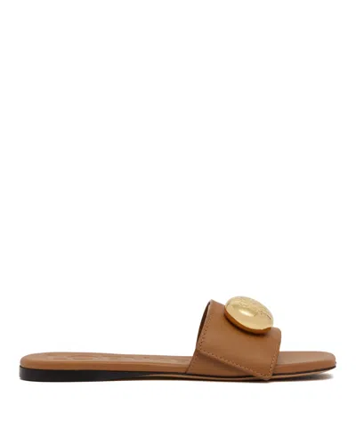 Loewe Brown Pebble Slides