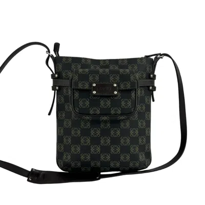 Pre-owned Loewe Brown Pvc Leather Pochette Shoulder Bag ()
