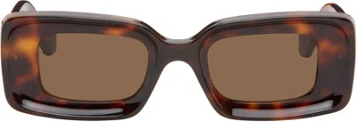 Loewe Brown Rectangular Sunglasses