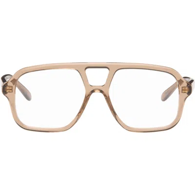 Loewe Brown Slim Optical Glasses In Dark Brown/other