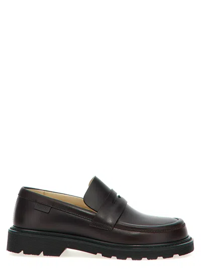 Loewe Brown Slip On Loafers