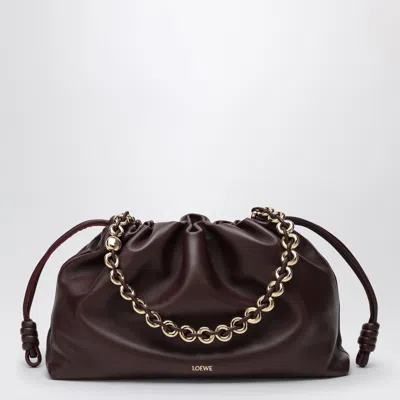Loewe Big Flamenco Purse Dark Burgundy Bag