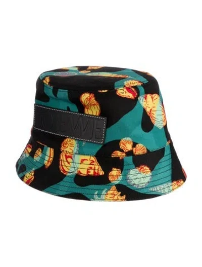 Pre-owned Loewe Bucket Hat In Black
