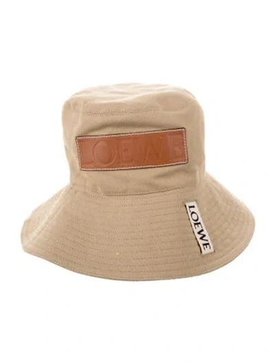 Pre-owned Loewe Bucket Hat In Neutrals
