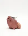 Loewe Bunny Coin Purse Charm In Brown