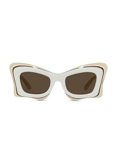 Loewe Butterfly Frame Sunglasses In E