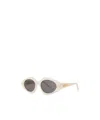 Loewe Butterfly-frame Sunglasses In Pink