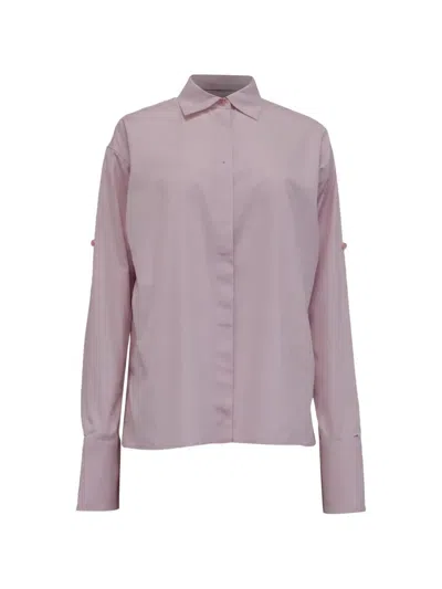Pre-owned Loewe Button-front Shirt In Pink