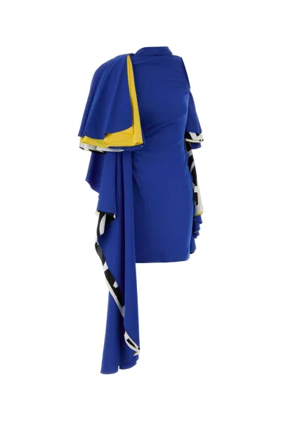 Loewe Cady Dress In Blue