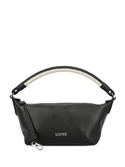 Loewe Cala Leather Pouch In Black
