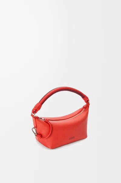 Loewe Cala Mini Bag In Mellow Nappa Lambskin For Woman In Red