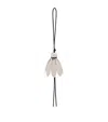 Loewe Calfskin Badminton Bag Charm In Black