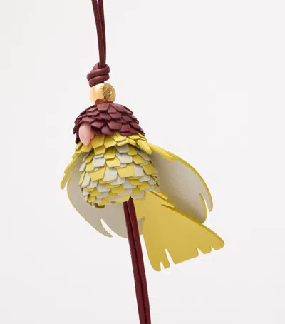 Loewe Parrot Bag Charm In Multicolor