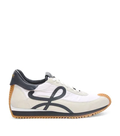 LOEWE CALFSKIN-BLEND FLOW SNEAKERS