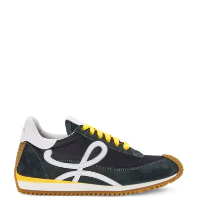 LOEWE CALFSKIN FLOW RUNNER SNEAKERS