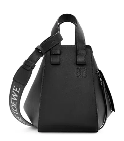 Loewe Calfskin Hammock Shoulder Bag In Blue