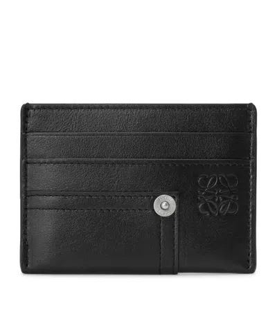 Loewe Calfskin Panta Card Holder In Brown