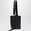 Loewe Black Calfskin Pebble Bucket Medium Bag Women In Black