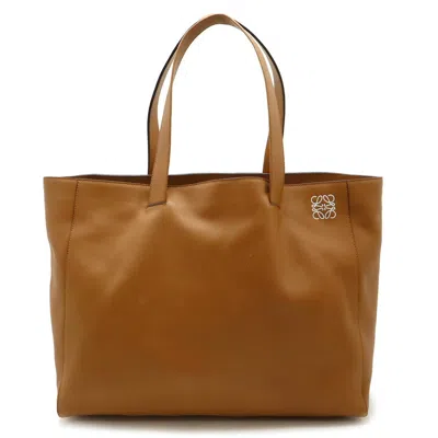 Pre-owned Loewe Camel Leather Shoulder Bag Tote Bag ()