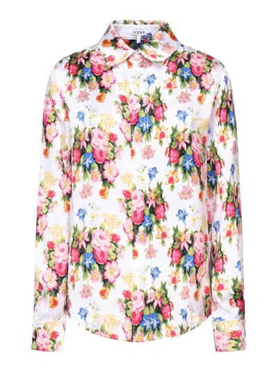 LOEWE SILK SATIN SHIRT