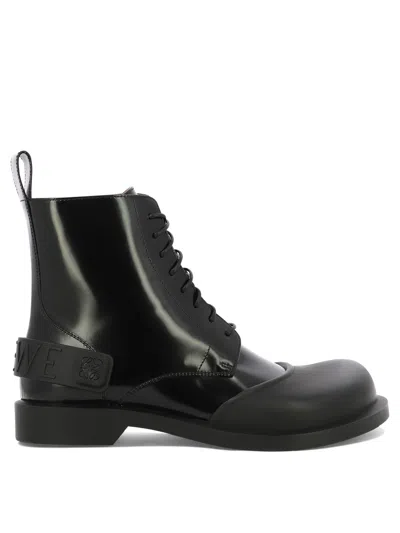 Loewe Campo Ankle Boots Black