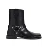 Loewe Smooth Leather Pull-on Boot In Black