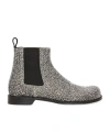 Loewe Campo Chelsea Boots In Black