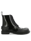 Loewe Campo Ankle Boots Black In Black