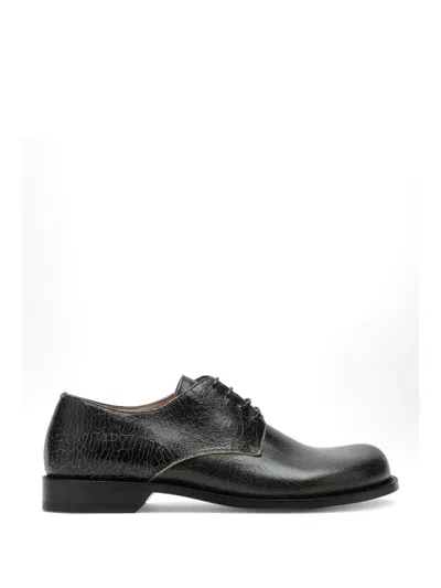 Loewe Campo Lace-up Derby Shoes In Black
