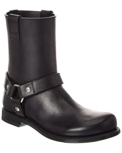 LOEWE LOEWE CAMPO LEATHER BIKER BOOT