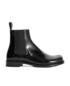 Loewe Women's Campo Patent Leather Chelsea Boots In Black