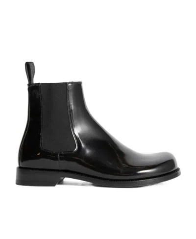 LOEWE CHELSEA BOOT IN BRUSHED-OFF CALFSKIN