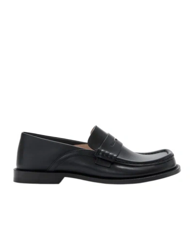 LOEWE LOEWE CAMPO FLAP BACK LOAFERS
