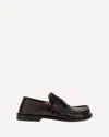 Loewe Campo Collapsible-heel Croc-effect Leather Loafers