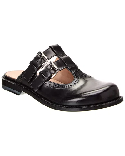 LOEWE LOEWE CAMPO MARY JANE LEATHER MULE