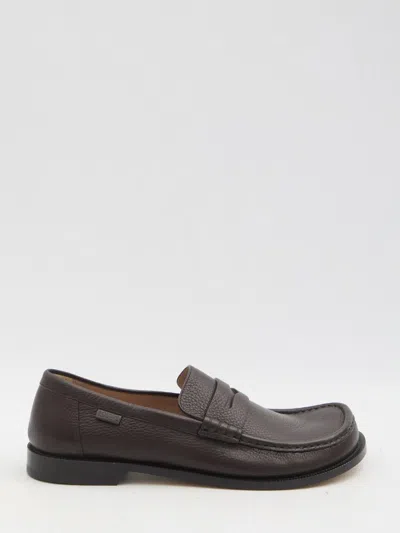 Loewe Campo Moccasins In Brown