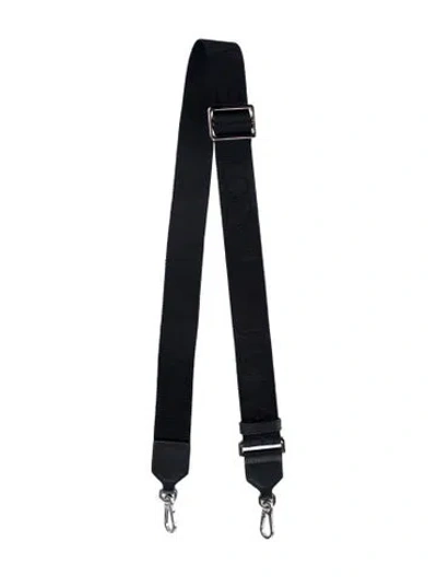 Pre-owned Loewe Canvas Bag Strap In Blue