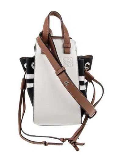 Pre-owned Loewe Canvas Bucket Bag In Blue